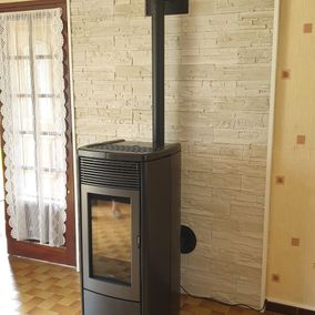 petit poêle de chauffage