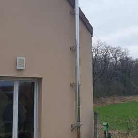 installation système de chauffage au poêle
